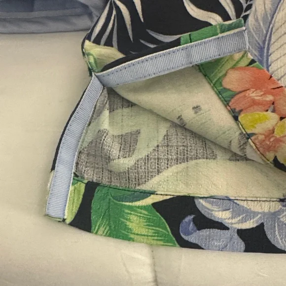 Tommy Bahama Leafy Green and Blue Shirt - Picture 5 of 11